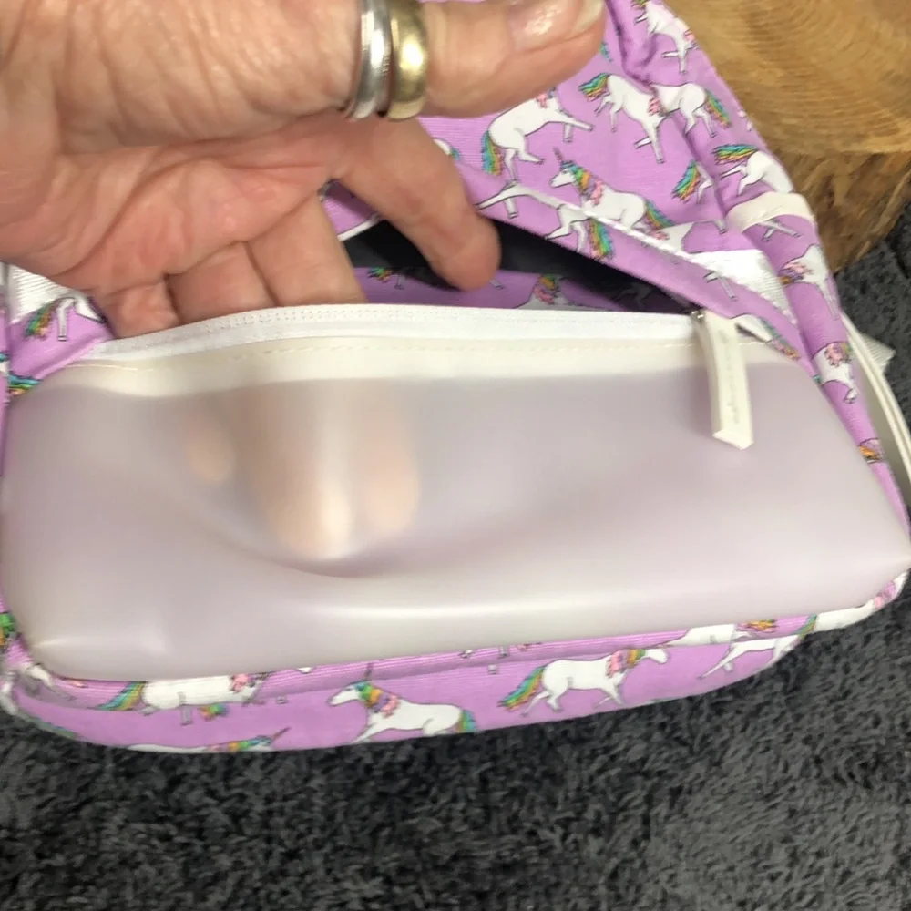 Unicorn backpack great girls bag just 10” tall and 8” wide‎ just the right bag